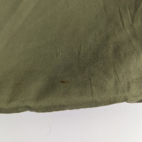 Old Navy Green HULA Tote Bag Cotton Sequin Accents 2004 Nostalgia Millennial Y2K - Picture 8 of 8